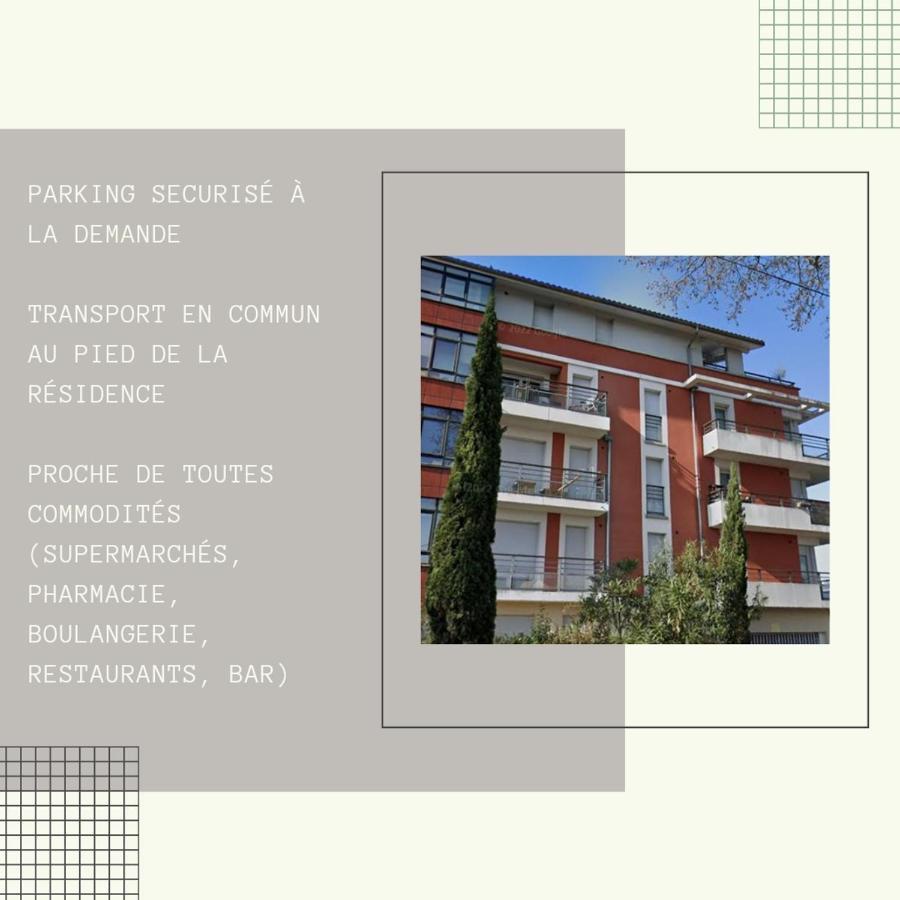 Bel Appartement Contemporain Proche Des Commodites Toulouse Exterior photo