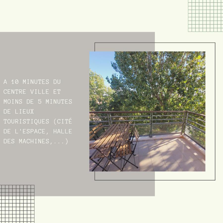 Bel Appartement Contemporain Proche Des Commodites Toulouse Exterior photo